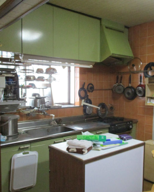 【ハイブリットコンロ】で大人数のお料理も楽しめるキッチン『ステディア』施工後イメージ１
